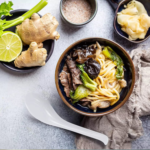 Comicfs 12pc set ideal for ramen, pho, soba, and won ton.
