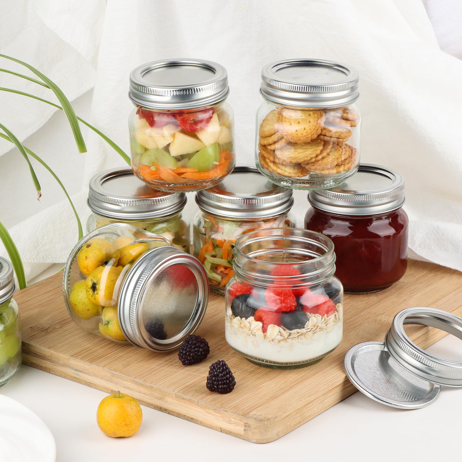 Comrzor honey and jam jar ideas show practical, mess-free storage.