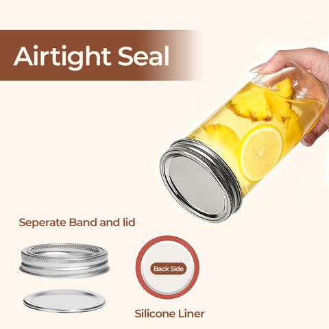 ComSaf 24oz jar ideal for jams, sauces, and preserves.