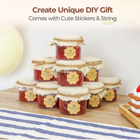 ComSaf jar for candles or crafts makes gifts memorable.