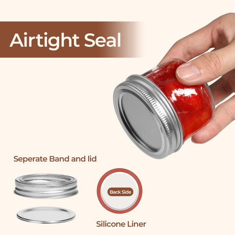 ComSaf mini jar great for desserts and portion control.