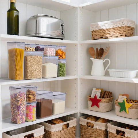 ComSaf labels and measuring cups included for easy portioning