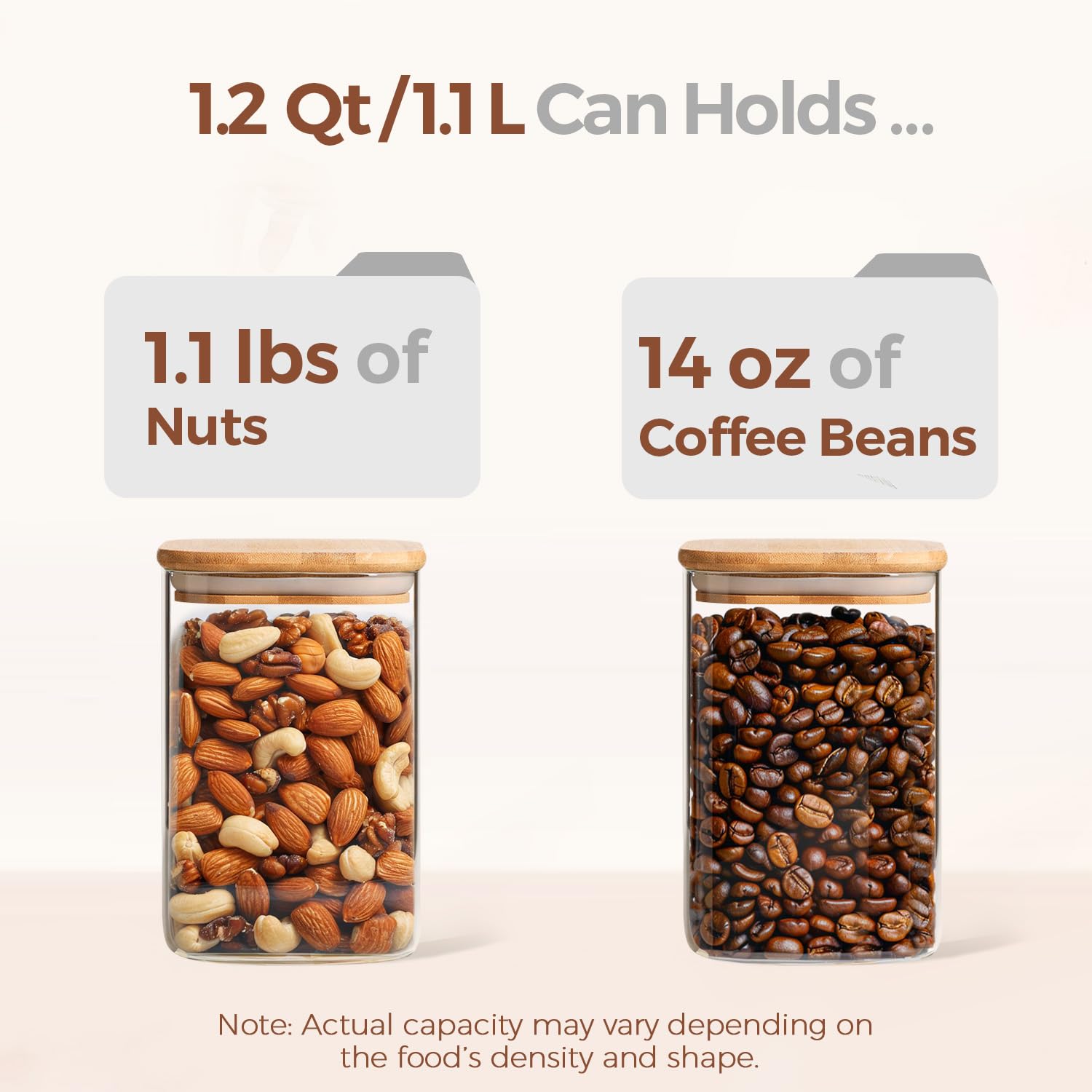 ComSaf airtight lids with silicone seals preserve freshness in pantry jars