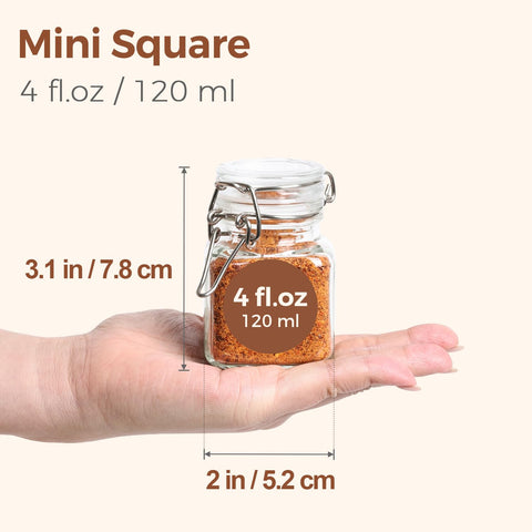 ComSaf airtight mini mason jar seal keeps flavors fresh while traveling