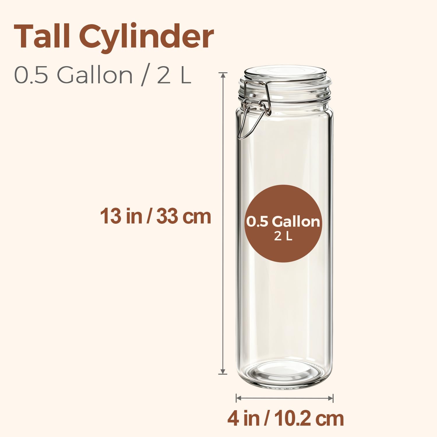 ComSaf airtight spaghetti container clear view shows contents at a glance.