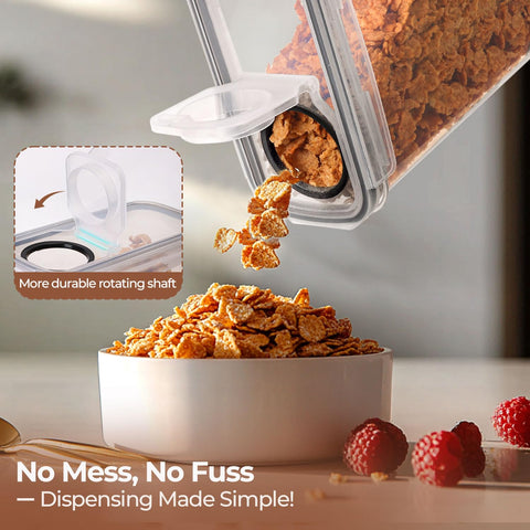 ComSaf transparent container for easy content recognition without opening lids