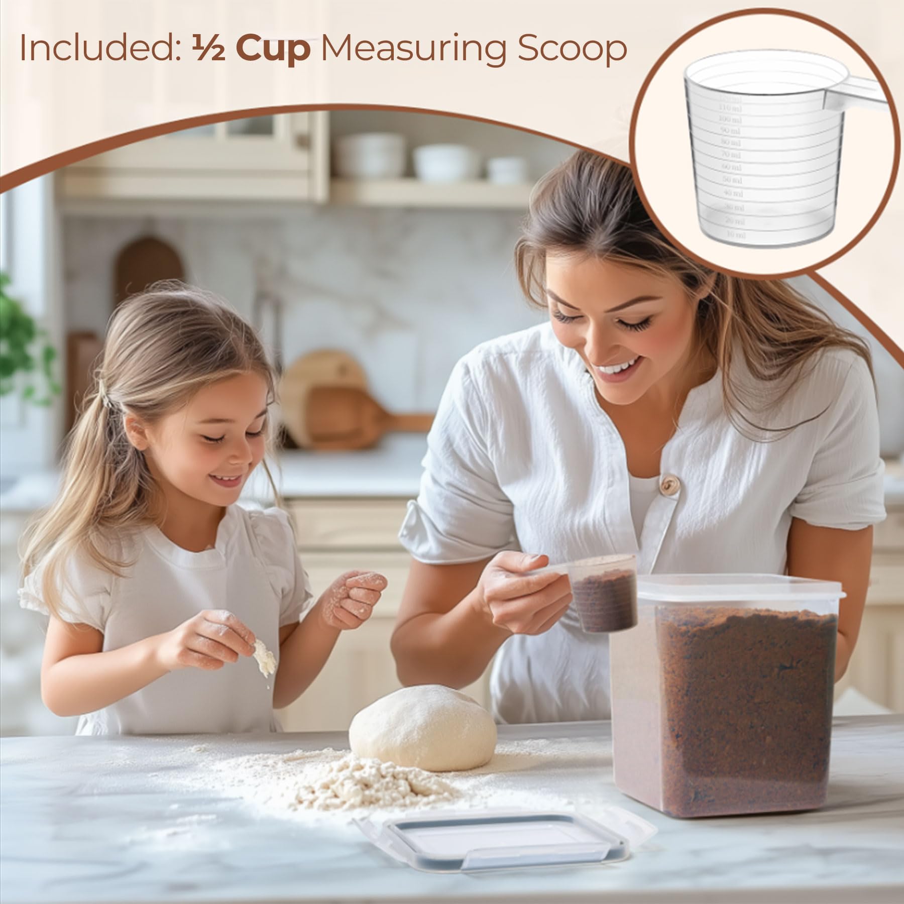 ComSaf compact canister ideal for coffee beans or tea storage.