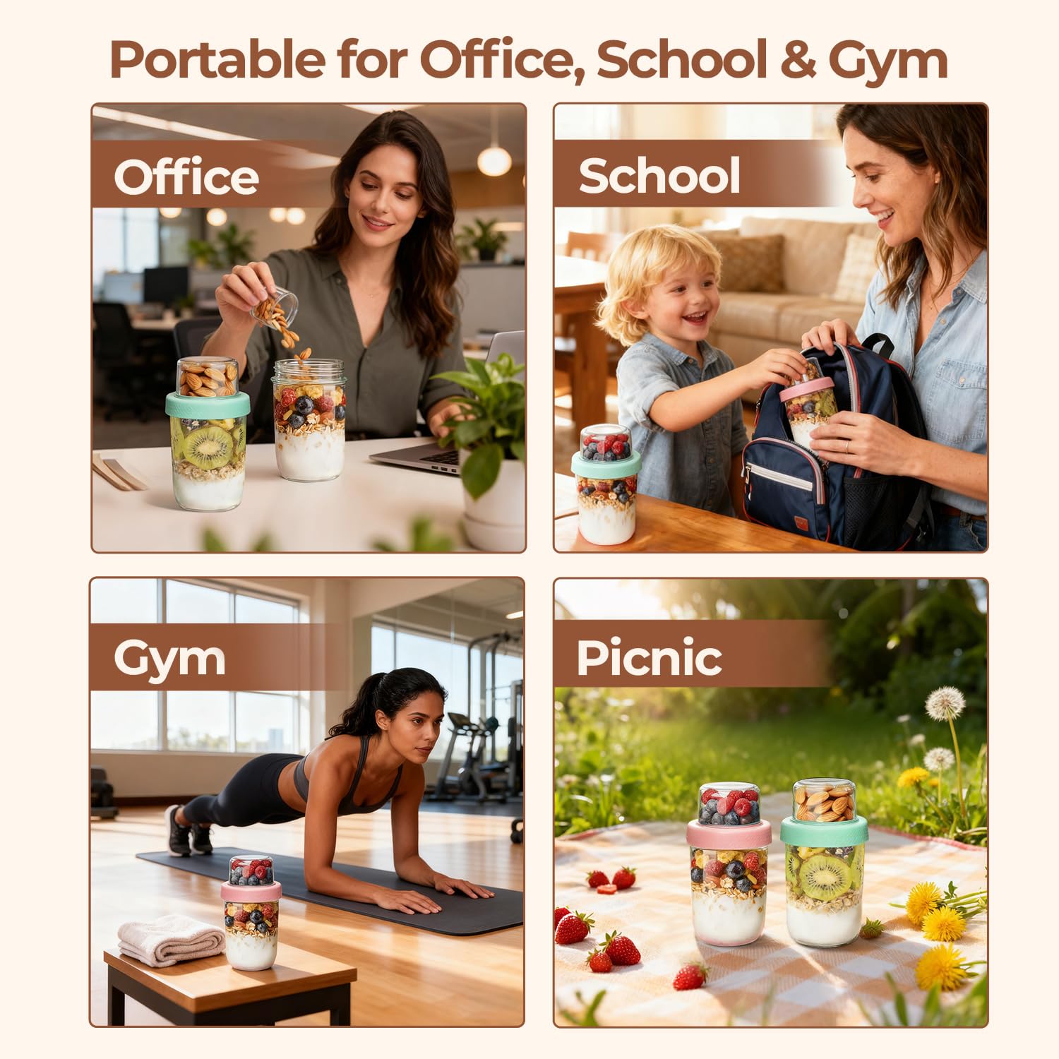 ComSaf food-grade glass offers durable, stylish meal prep solutions.