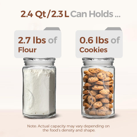 ComSaf ergonomic curved-design jar emphasizes grip and stable handling on shelves.