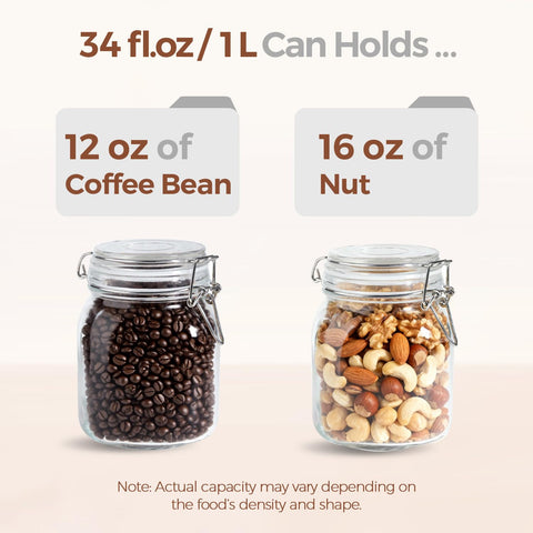 ComSaf storage for flour, sugar, tea, cereals, and snacks.