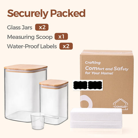 ComSaf kitchen storage solution for pantry or bathroom organization.