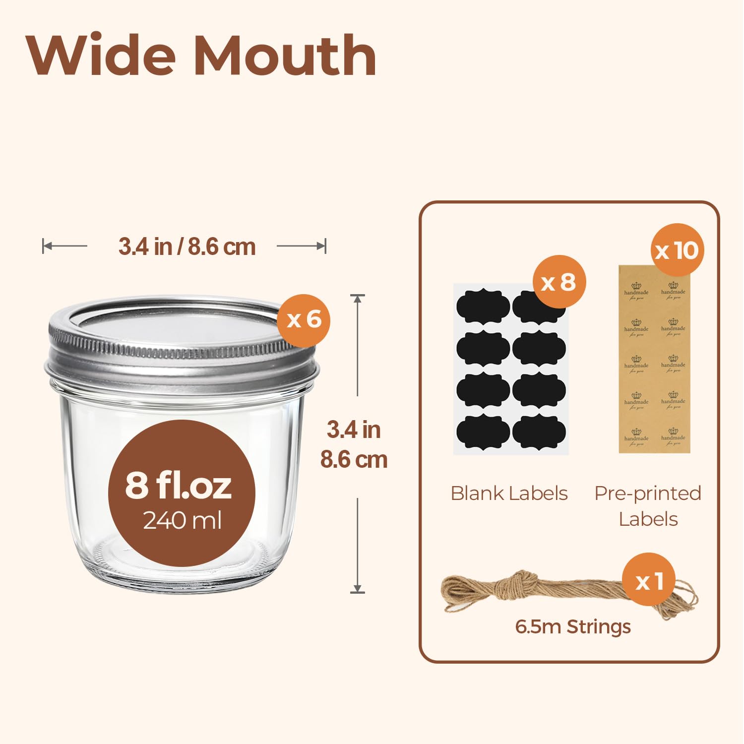 ComSaf BPA-free lid seals freshness and prevents odors