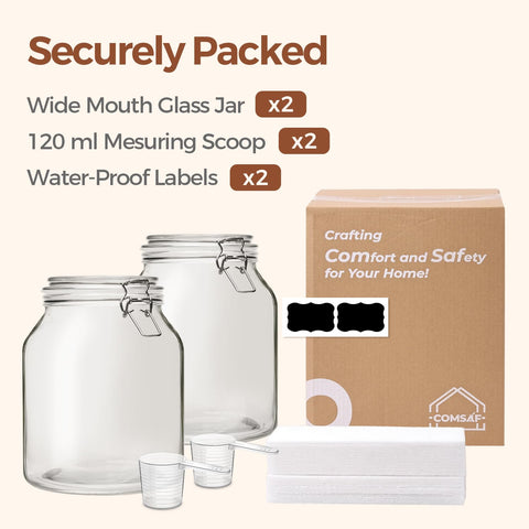 ComSaf versatile jar ideal for pickles or juices.