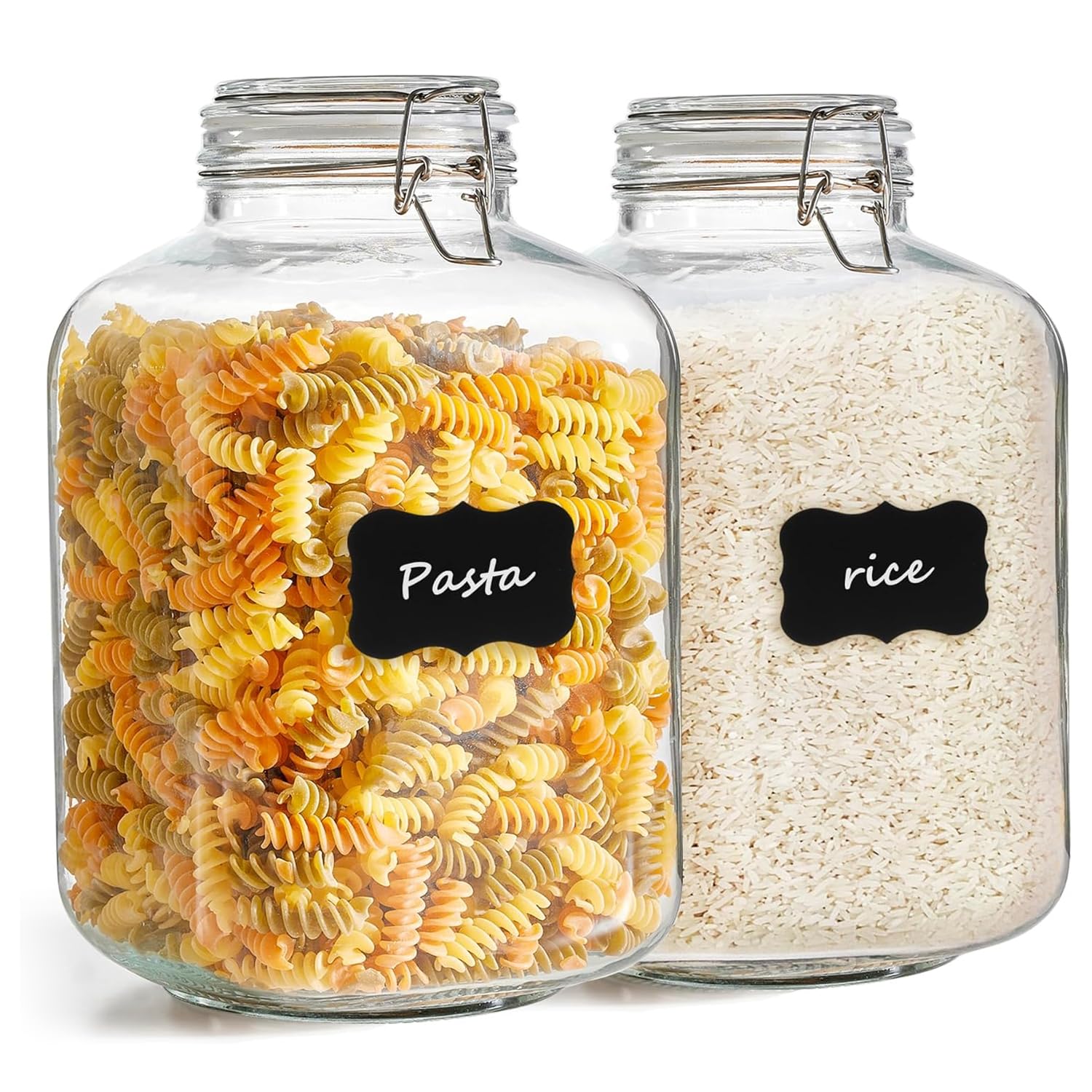 ComSaf rice container with airtight lid preserves freshness for pantry staples.