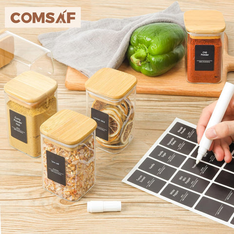 ComSaf jars seal tightly to keep aromas fresh between uses.