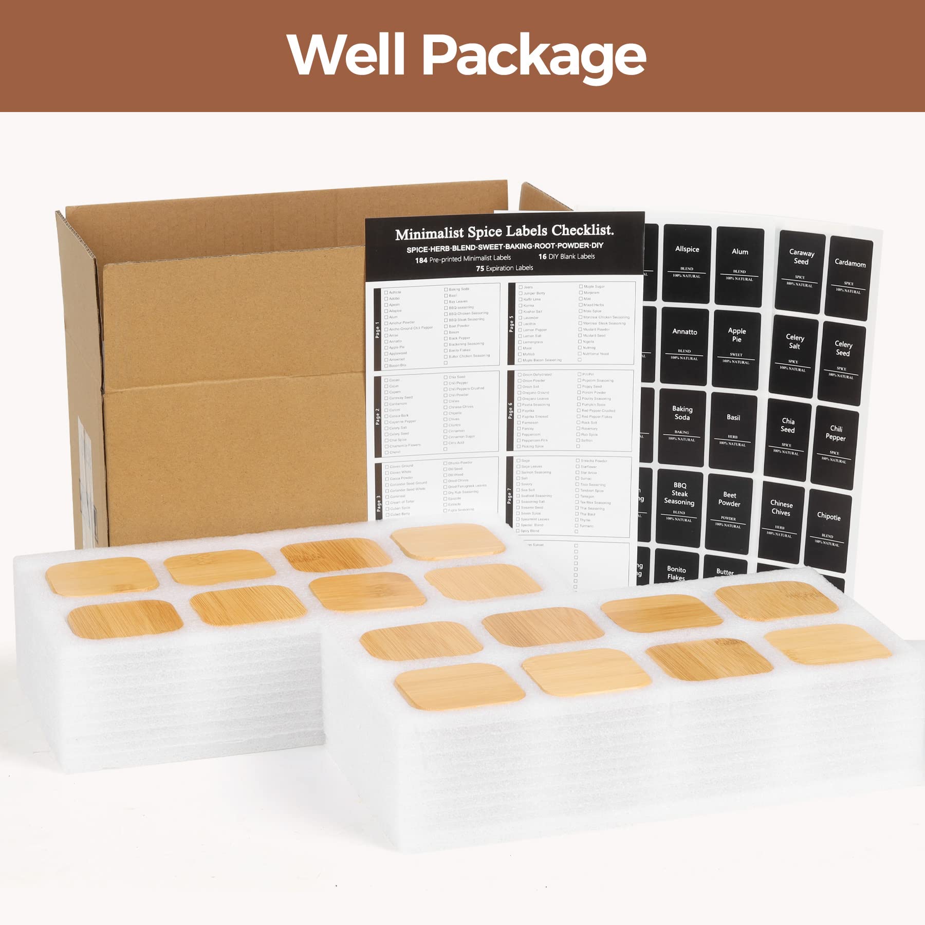 Dust-free storage setup using ComSaf spice jars for kitchen readiness