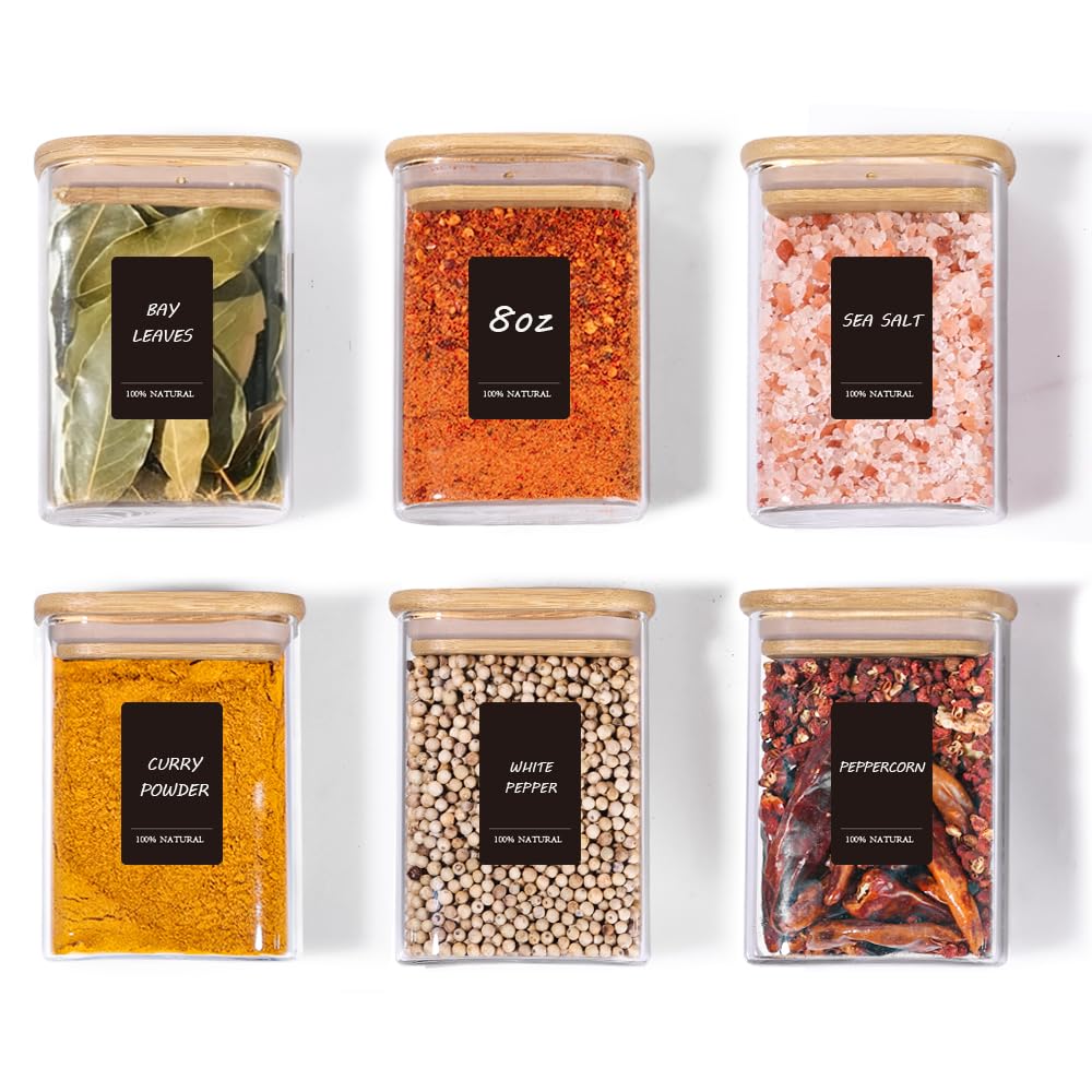 ComSaf gift-pack kitchen organization features stylish, practical jars.