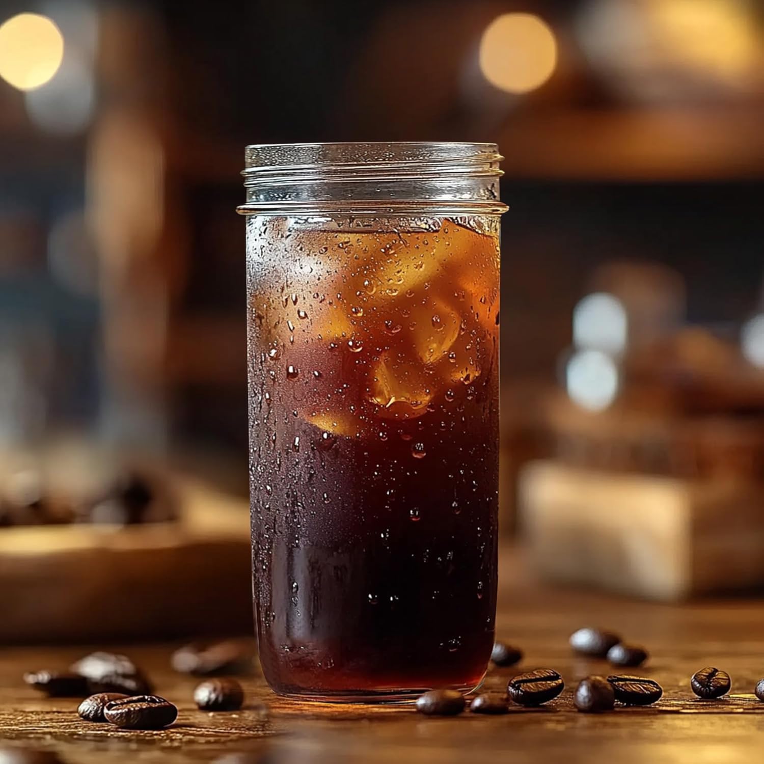 ComSaf jar stores vanilla extract and spices neatly.