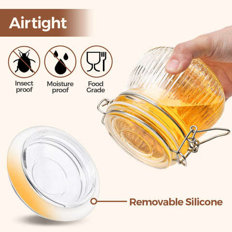 Wide-mouth design facilitates easy filling and cleaning