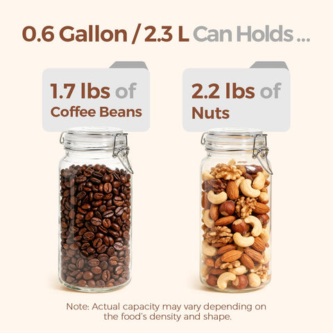 ComSaf wide-mouth jar eases filling and cleaning, reducing mess.