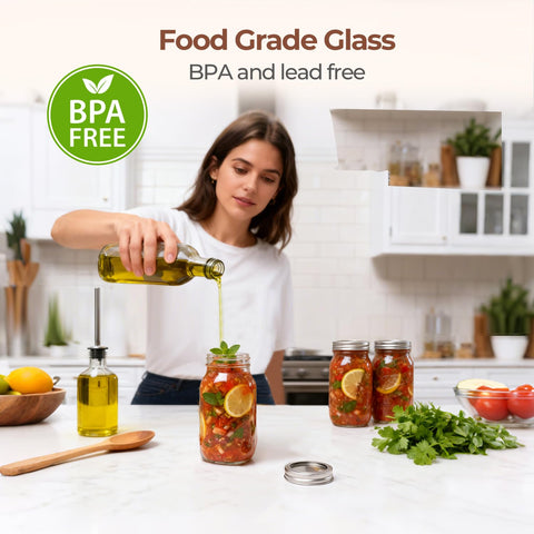 ComSaf wide-mouth jar supports smoothies, soups, and sauces easily.
