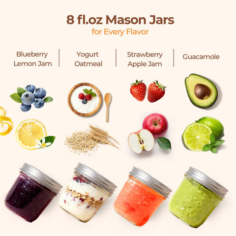 ComSaf yogurt-parfait jar showcases layered dairy and fruit snacks