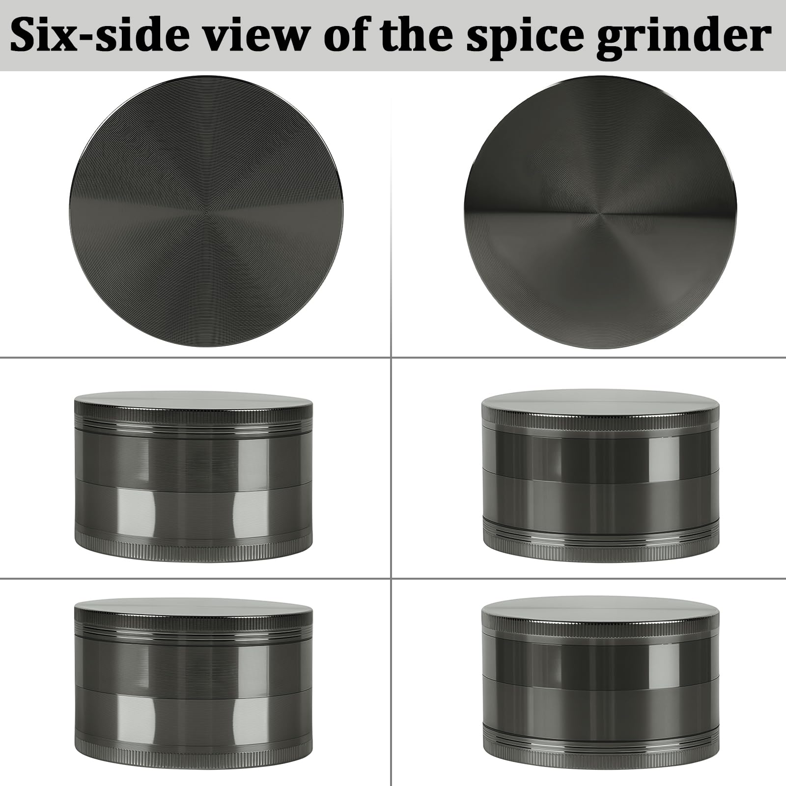 Comsuransly spice grinder gray kitchen setup suggests instant spice enhancement