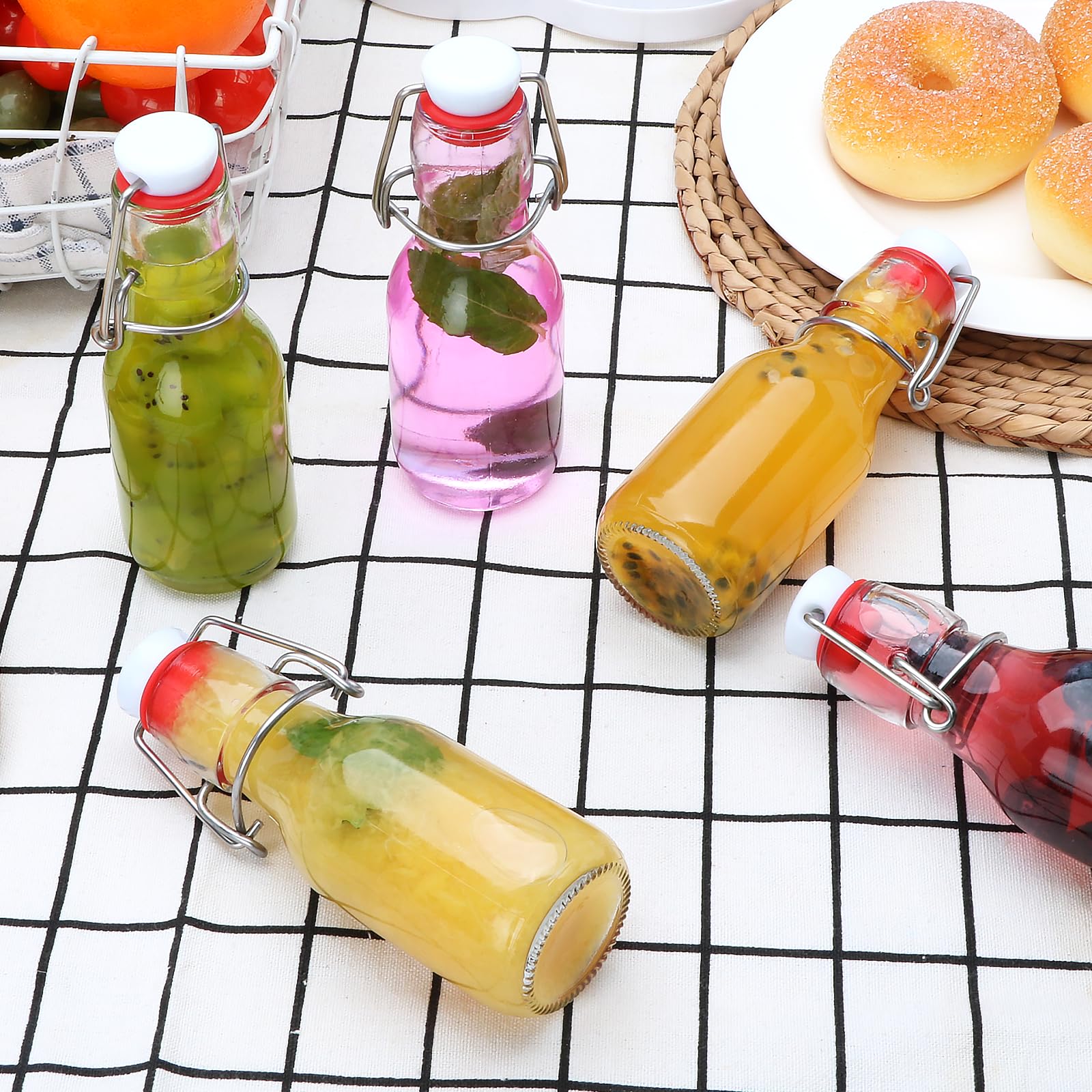 COMUDOT kombucha bottle with swing-top for easy bottling