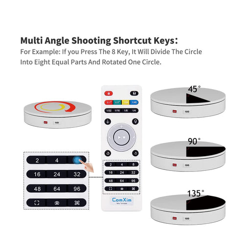 ComXim large display stand provides quiet operation for studio shoots