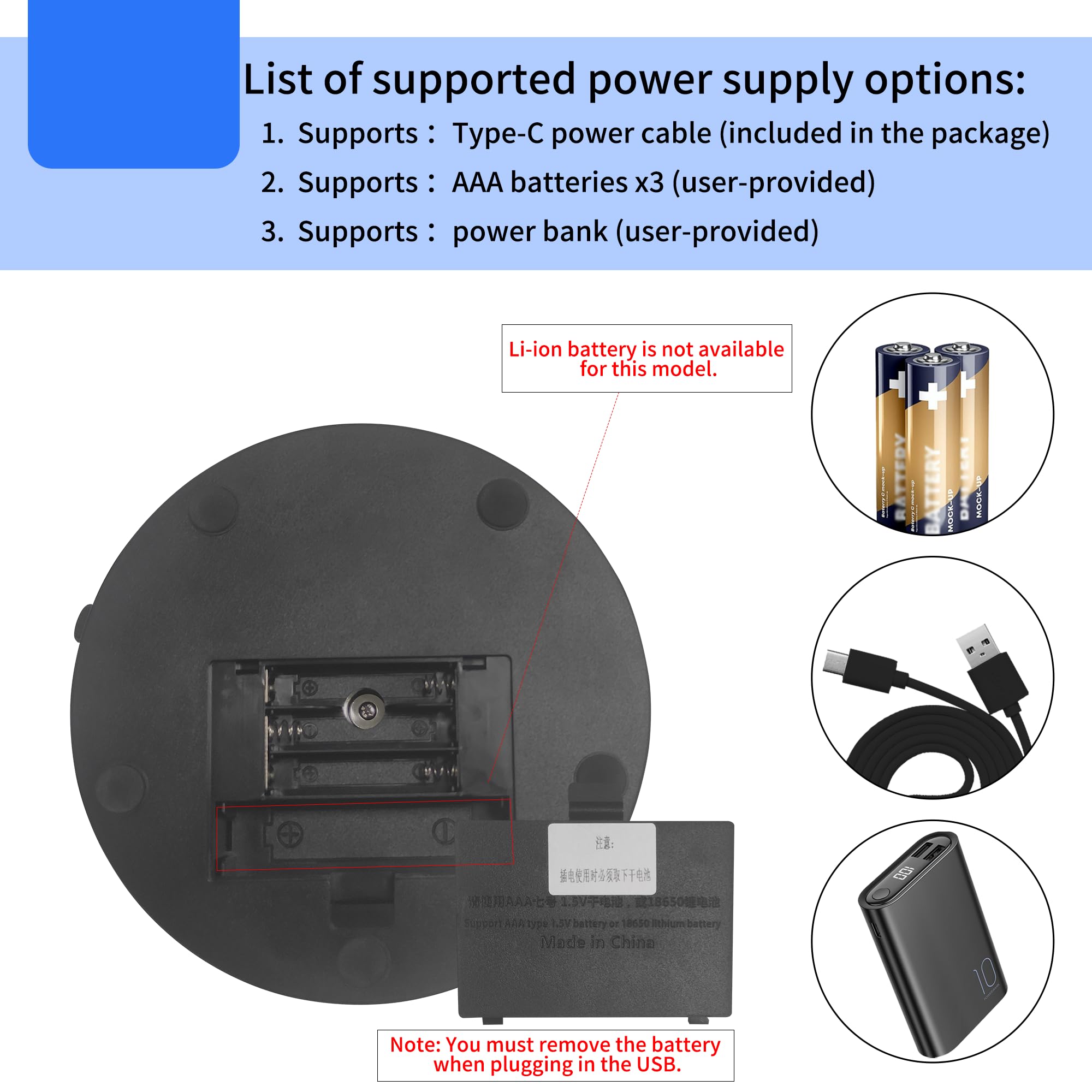 ComXim 4.53-inch turntable perfect for jewelry, shoes, and small accessories