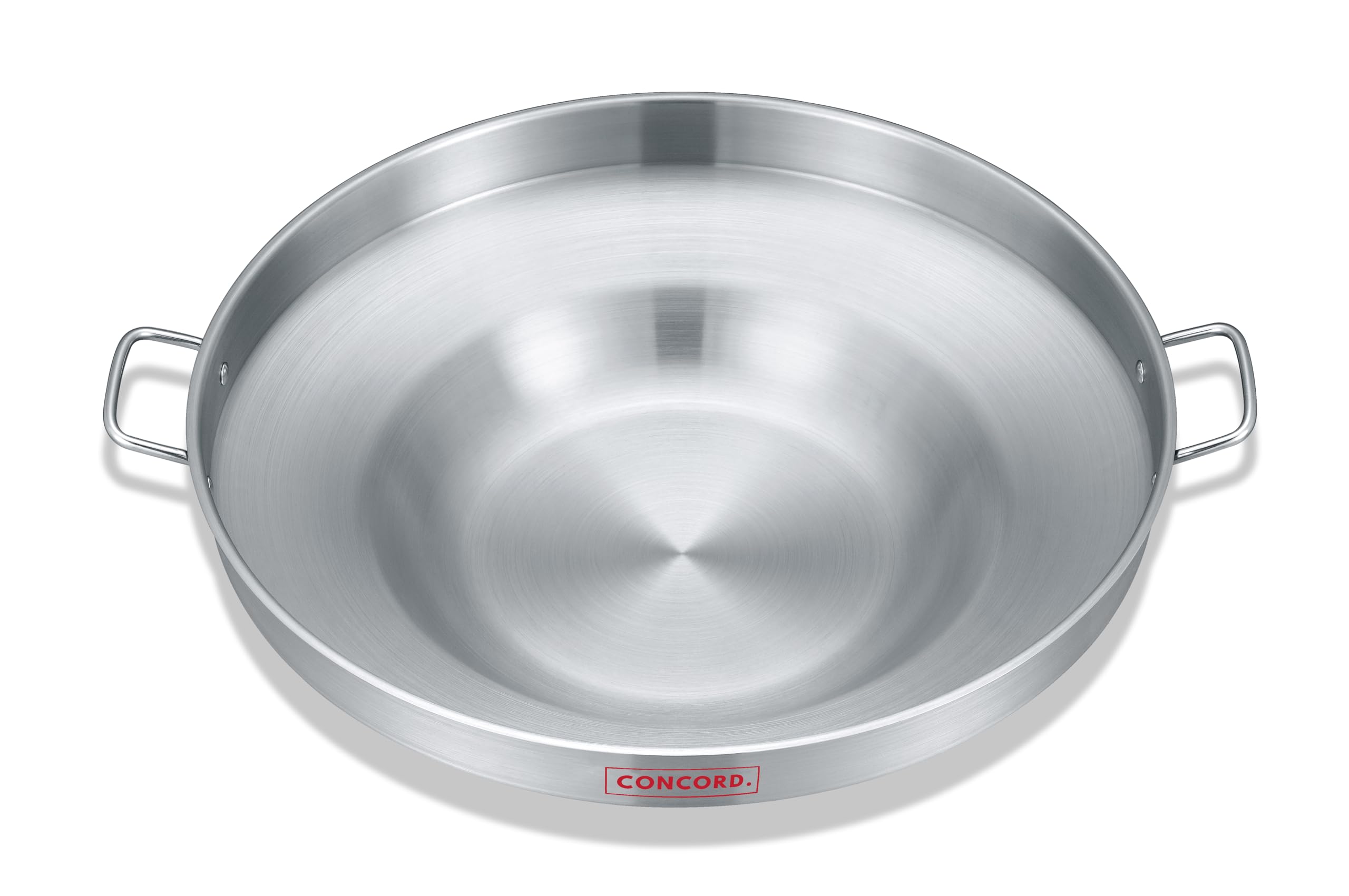 Concord comal 22in frying bowl ready for large-batch cooking on high heat.