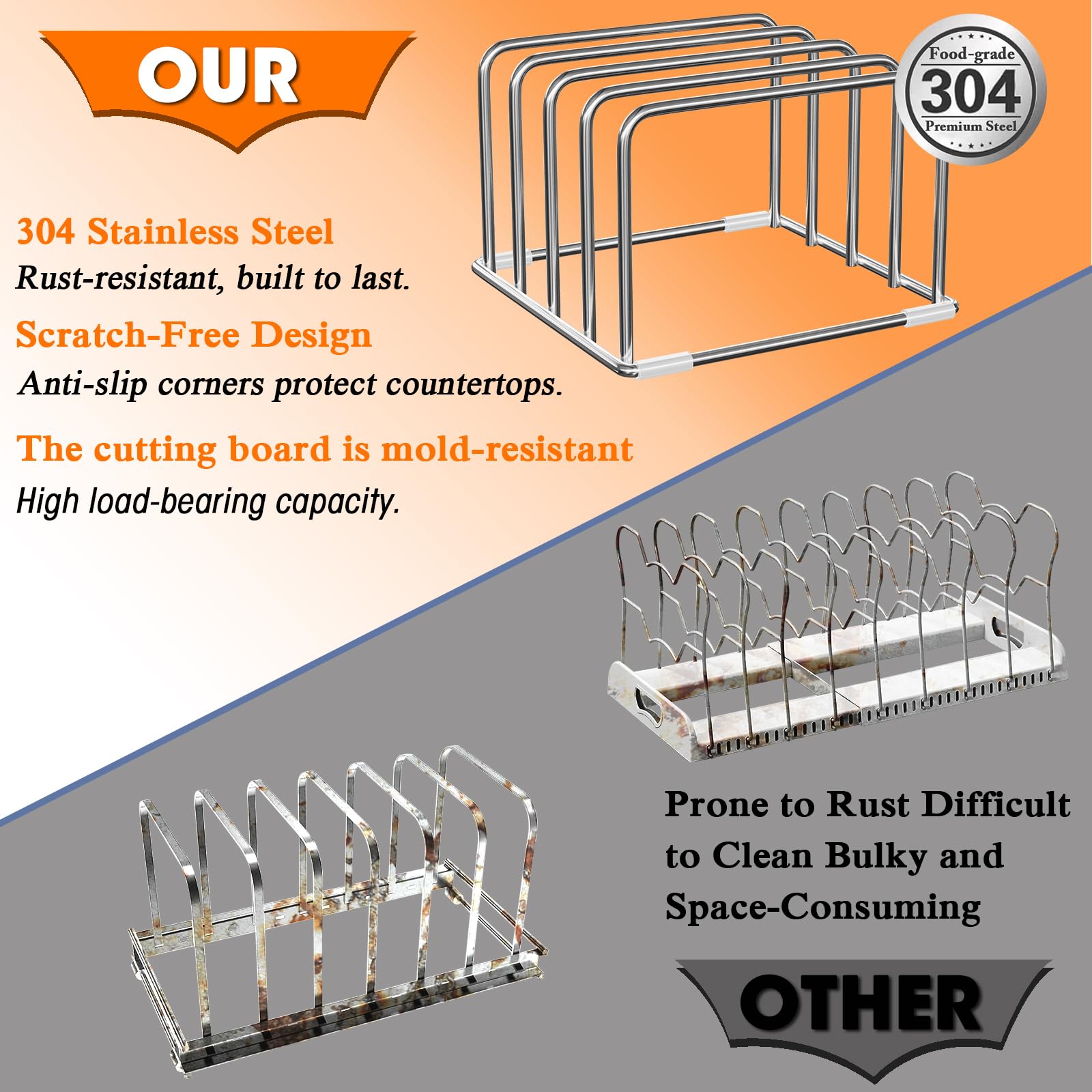 Coneyaro compact dimensions fit on counters or inside cabinets for flexible storage.