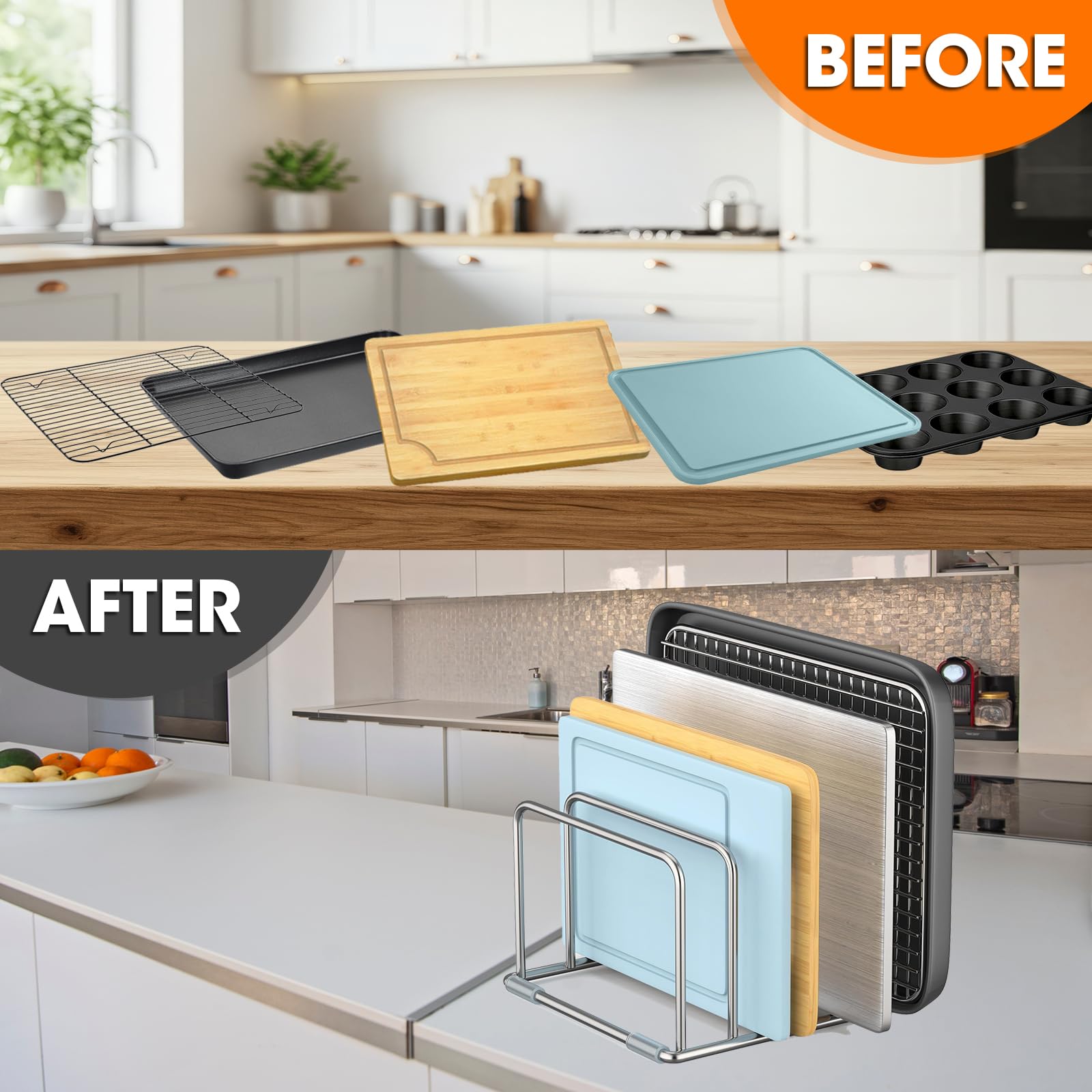 Coneyaro easy-to-clean surface simplifies maintenance after meal prep.