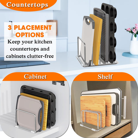 Coneyaro holds thin boards and small plates securely with precise slots.
