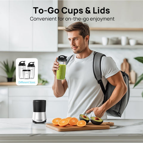 Consciot CB08 to-go lid keeps drinks secure on the move