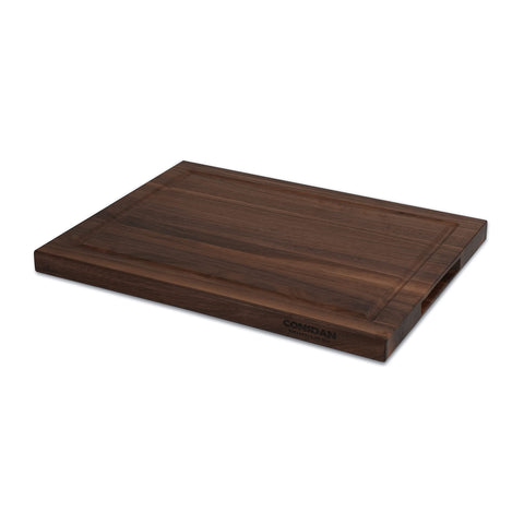 Smooth edge grooves offer comfortable grip while handling the board.