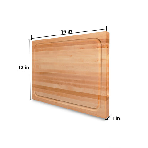 CONSDAN cutting board showing invisible inner handle for easy transport