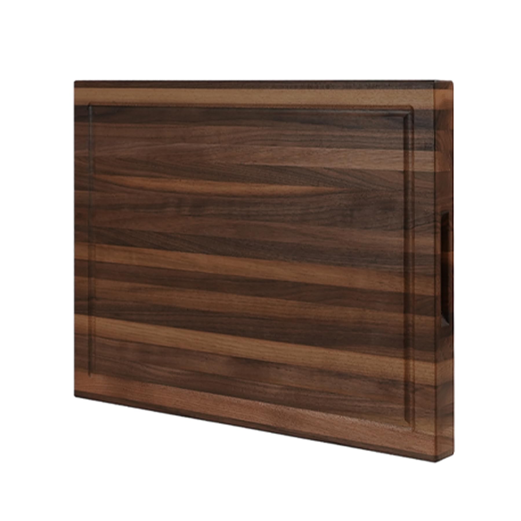 CONSDAN Walnut Cutting Board top view shows rich grain ideal for prep and serving