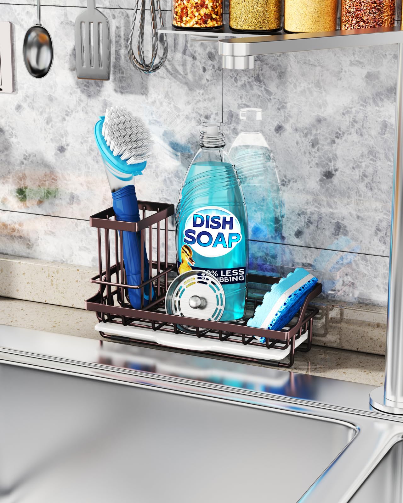 Consumest sink caddy hollow drainage design speeds drying