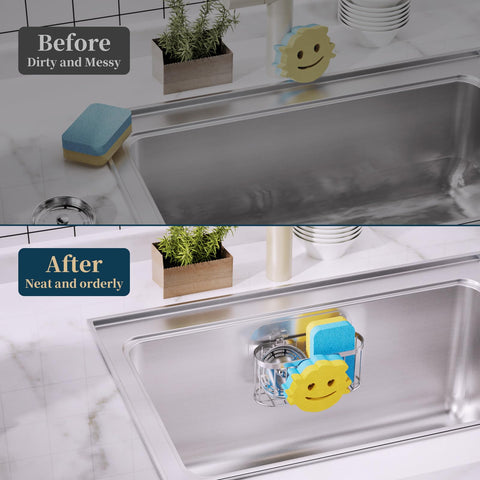 Consumest Sink caddy drains water quickly, helping a dry, tidy sink area.