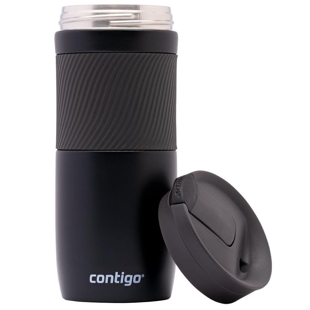 Contigo Byron matte black finish on a durable travel mug