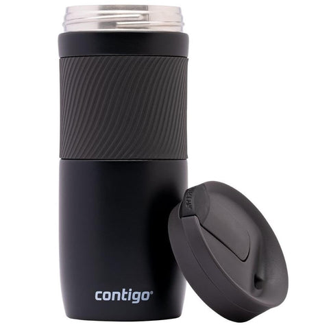 Contigo Byron matte black finish on a durable travel mug