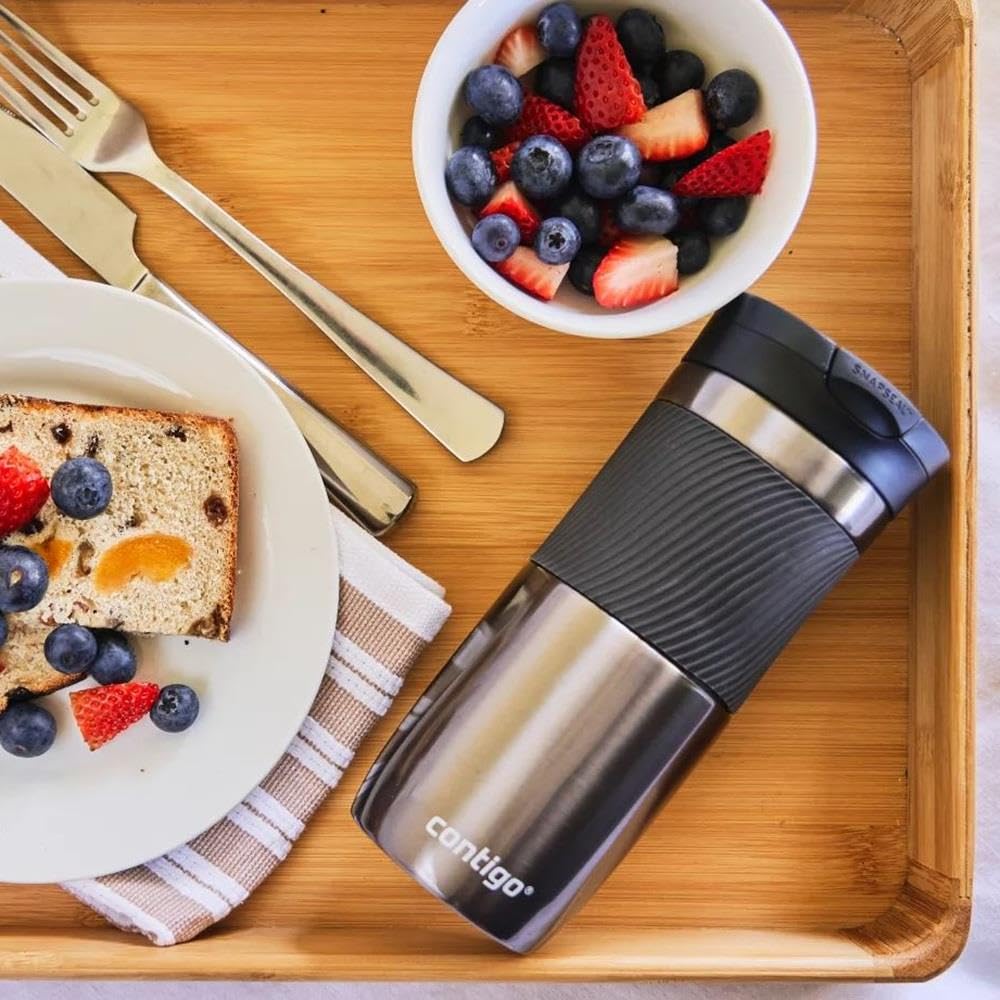 Contigo Byron SnapSeal available in 470 ml, 590 ml, and 720 ml sizes for different needs