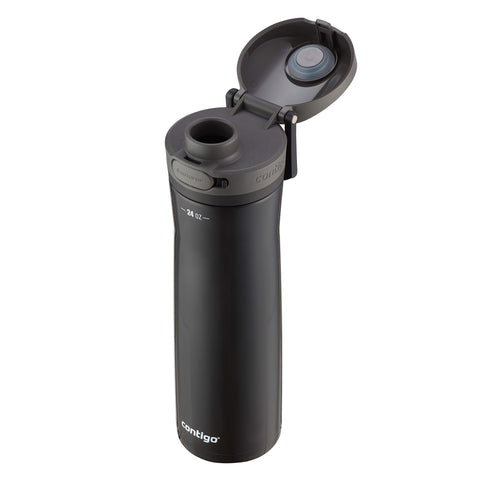 Contigo Jackson Chill 2.0 autopop lid shown for leakproof, one-handed use.