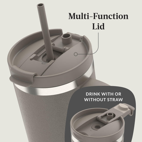 Contigo Streeterville 40oz tumbler keeps beverages cold up to 29 hours.