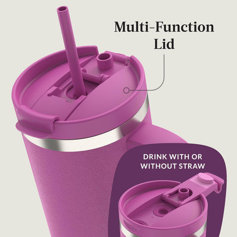 Contigo Streeterville 40oz keeps drinks cold up to 29 hours.