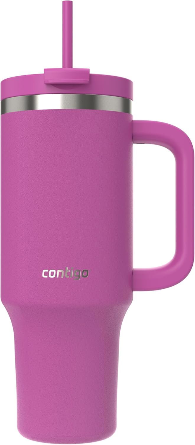 Contigo Streeterville 40oz leak-proof tumbler for mess-free transport.