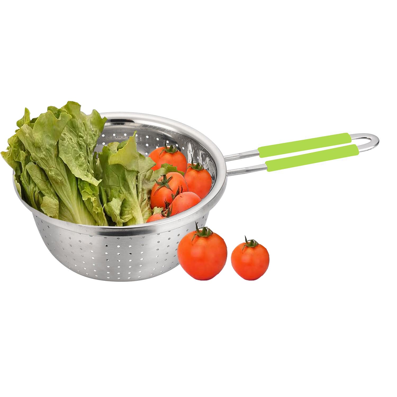 Dishwasher-safe Contiup colander makes cleanup easy after cooking.