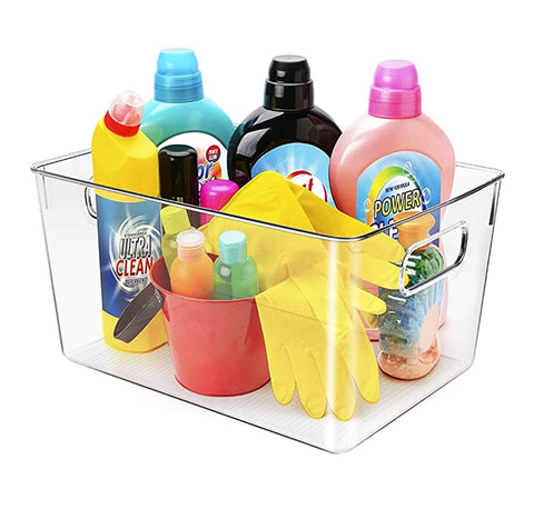 CONTROL KITCHEN clear bin drawer organizer keeps items visible