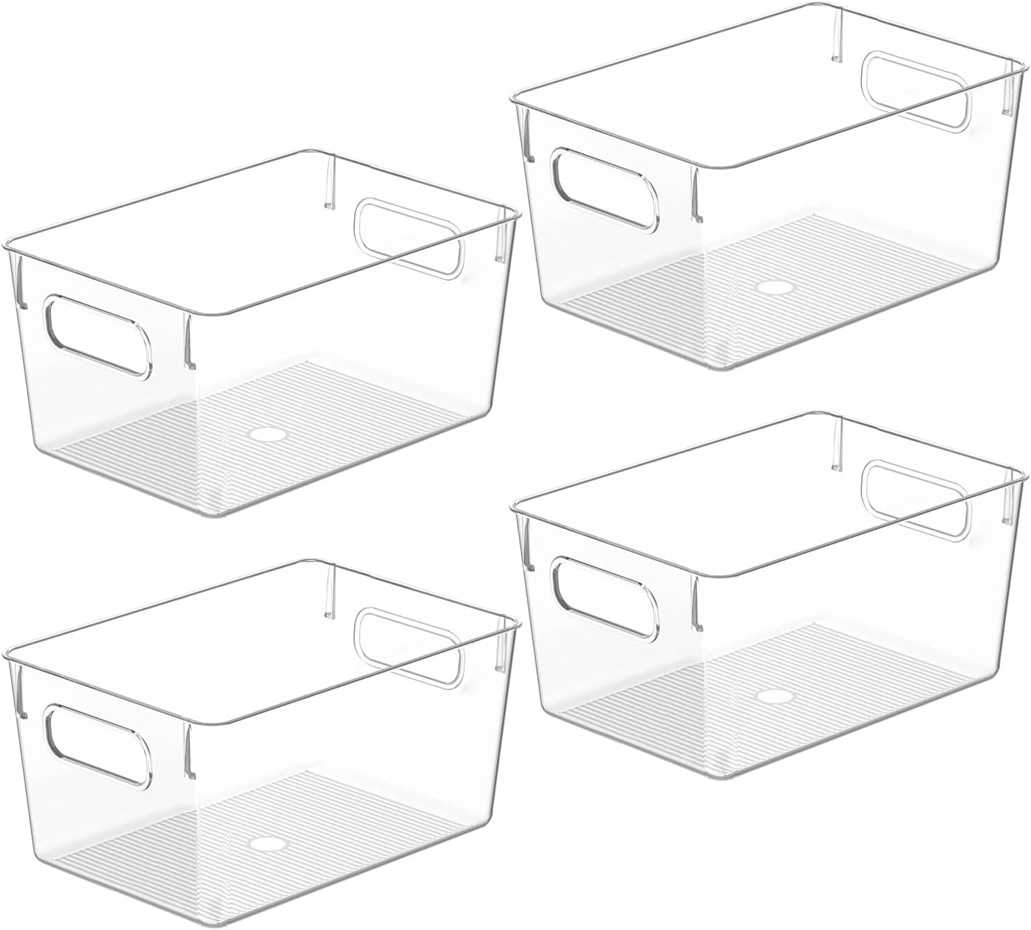 Control Kitchen clear storage bin promotes kitchen organization with visible contents.